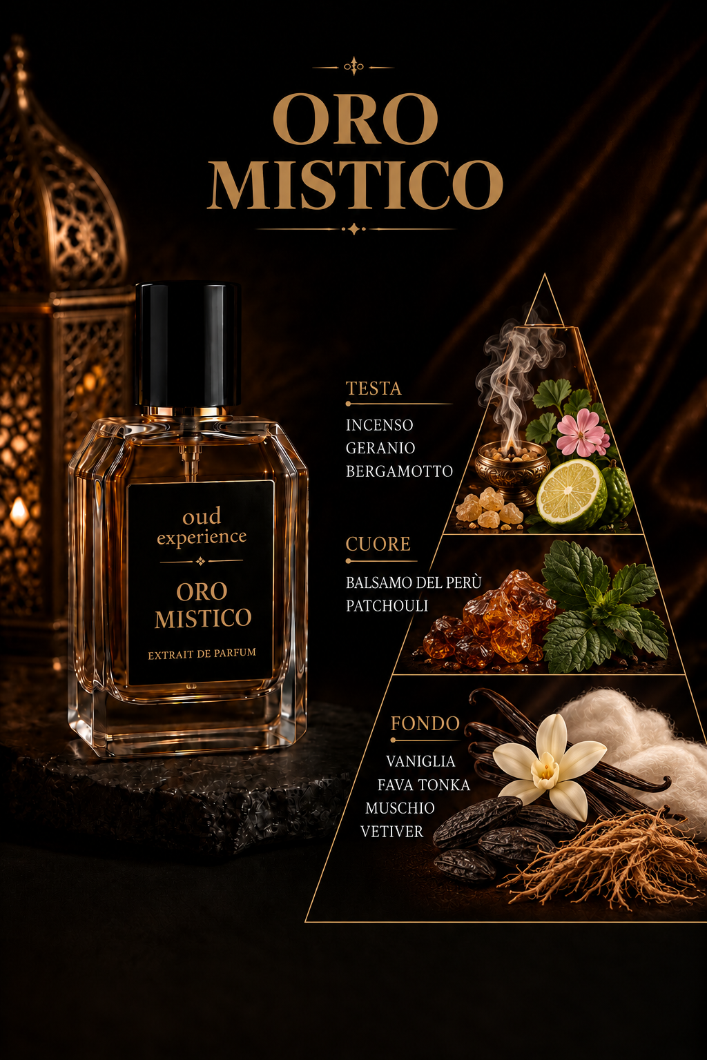 IN025-ORO MISTICO ISPIRATO AD AMBRA DI GEROBOAM